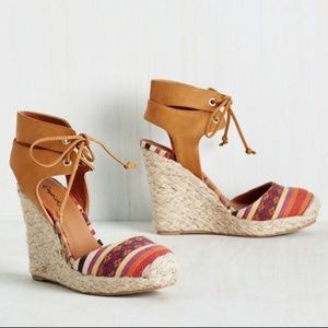 NWOT- Rhythm and Cruise Espadrille Wedge